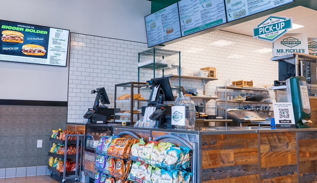 Mr. Pickle's Franchise Cashwrap
